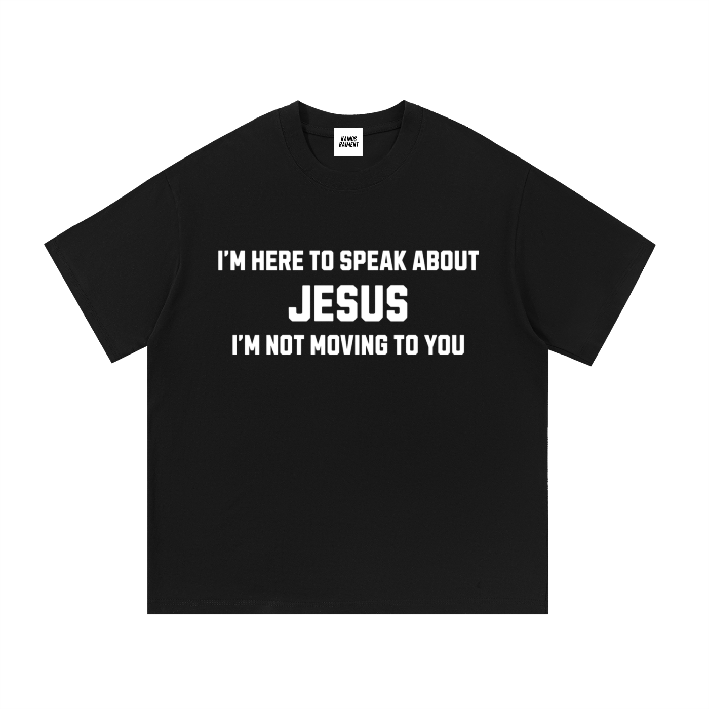 I'm Not Moving To You OG Tee - Black