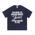 I'm Not Moving To You Tee - Navy